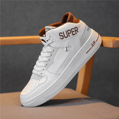 Φθινοπωρινά sneakers από οικολογικό δέρμα για άνδρες