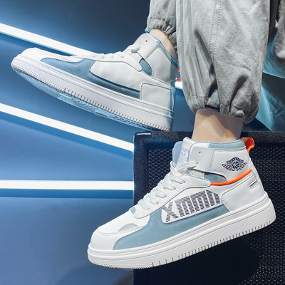 Φθινοπωρινά sneakers από οικολογικό δέρμα για άνδρες