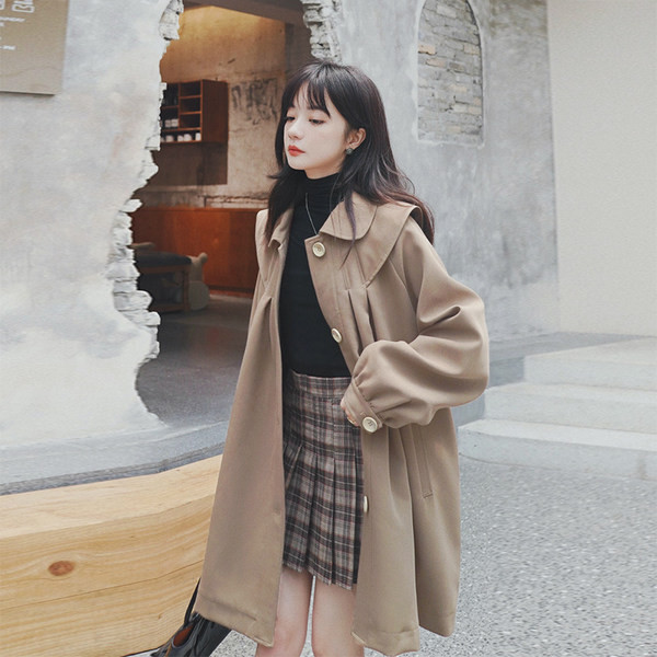 Palton lat de dama cu nasturi si buzunare in diferite culori