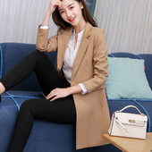 Aktualan ženski kaput slim model sa špic izrezom