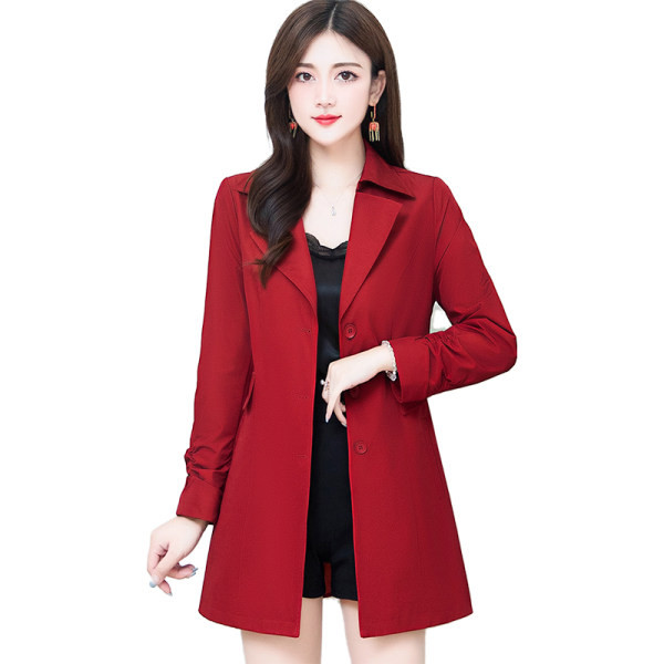 Palton scurt de dama elegant model slim cu nasturi