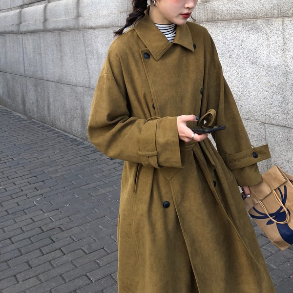 Ženski dugi kaput u četiri boje