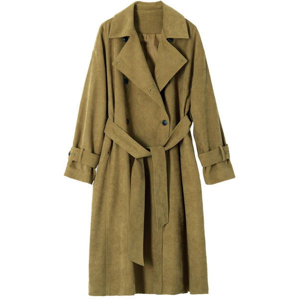 Ženski dugi kaput u četiri boje