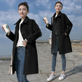 Ženski casual kaput na gumbe u tri boje