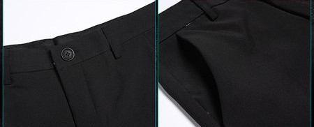 Jesenske muške hlače ravni model dužine 9/10