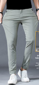 Ανδρικό παντελόνι casual με ελαστική μέση
