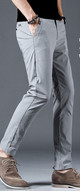 Ανδρικό παντελόνι casual με ελαστική μέση