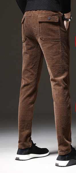 Ležerne muške hlače s kravatama i grbom