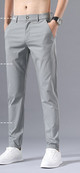 Ежедневен мъжки панталон Slim модел с еластична талия