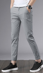 Muške ravne hlače s džepovima