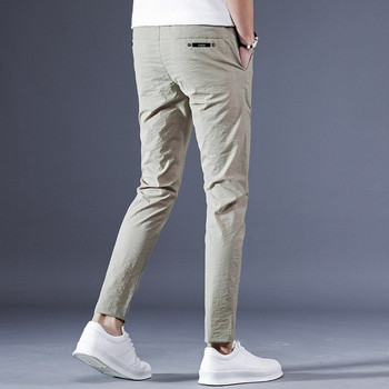 Пролетно-летен тънък панталон с джобове
