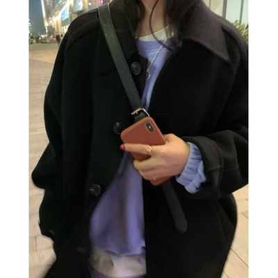 Palton de dama model larg cu nasturi