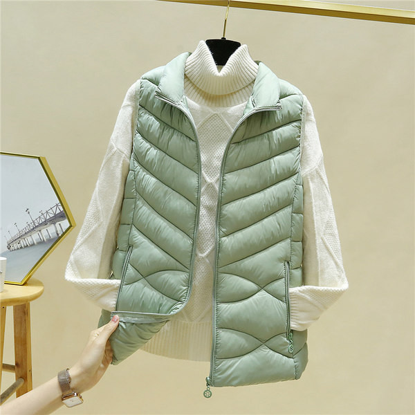 Vesta toamna-iarna model montata cu fermoar