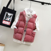 Vesta de dama model nou din catifea cu buzunare