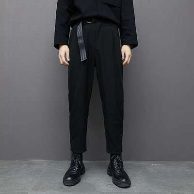 Novi model muških širokih hlača u crnoj boji