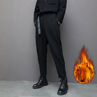 Novi model muških širokih hlača u crnoj boji