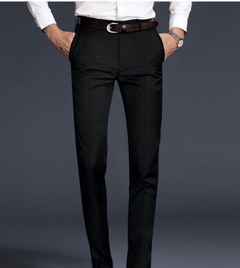 Мъжки елегантен панталон, прав и втален модел