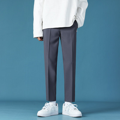 Pantaloni drepți moderni pentru bărbați cu buzunare - mai multe culori