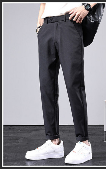 Модерен мъжки панталон с джобове -няколко цвята