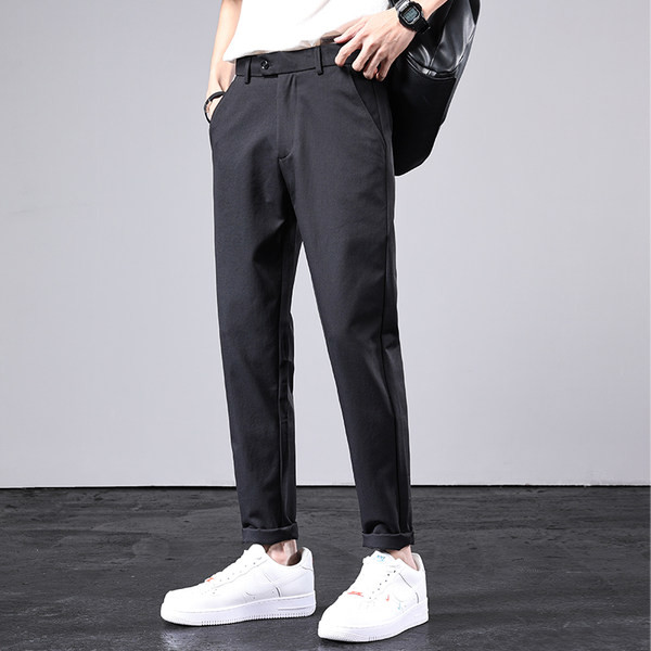 Pantaloni moderni pentru bărbați cu buzunare - mai multe culori