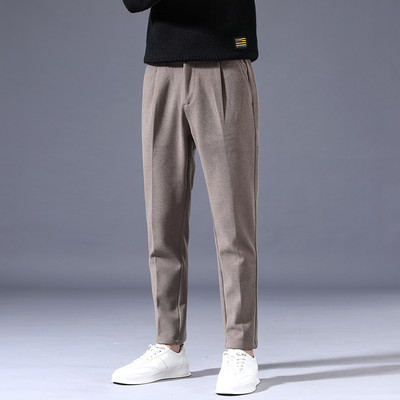 Muške jesensko-zimske hlače, ravni model - sa ili bez tople postave