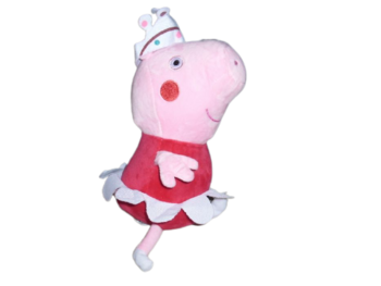 Плюшена играчка  , Peppa Pig , Пепа пиг -принцеса,  25 см