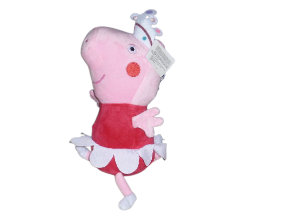 Plush toy, Peppa Pig, Peppa pig - princess, 25 cm