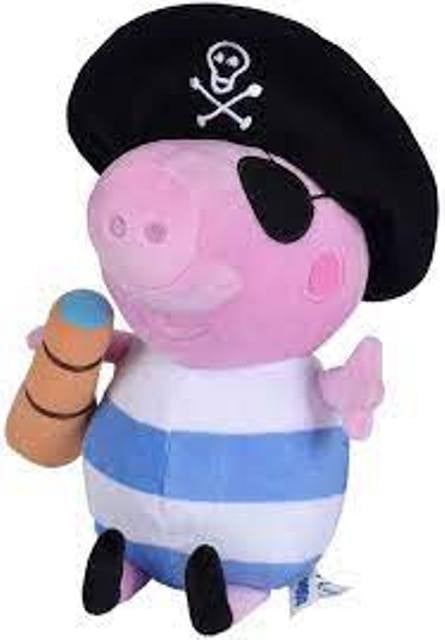 Плюшена играчка  , Peppa Pig , Джордж-пират,  25 см