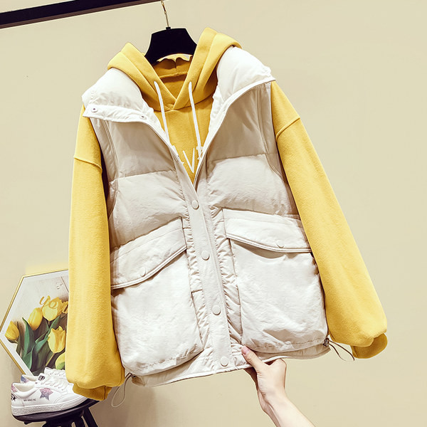 Vesta de dama cu buzunare mari si nasturi