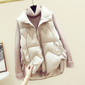 Vesta casual dama cu guler inalt