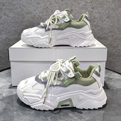 Adidași de damă cu talpă înaltă plată în trei culori