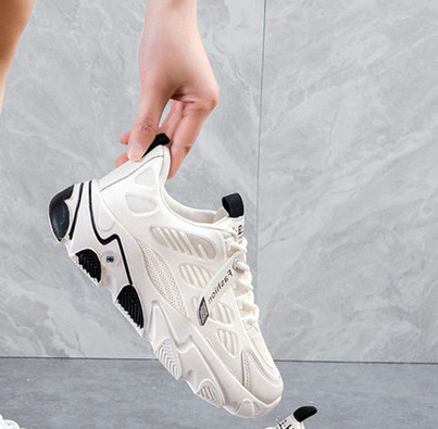 Adidași casual damă cu talpă plată din piele ecologică