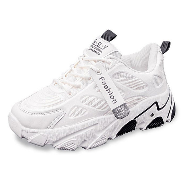 Adidași casual damă cu talpă plată din piele ecologică