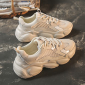 Adidași cu talpă plată și plasă pentru femei