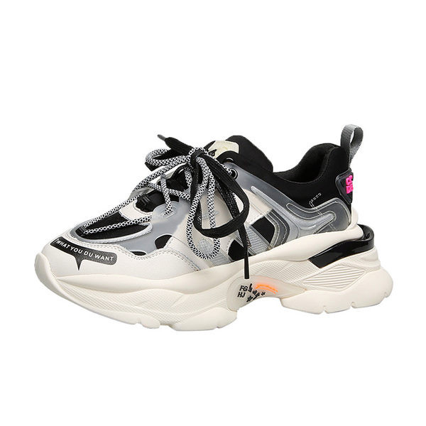 Adidasi de dama cu talpa aspra in doua culori