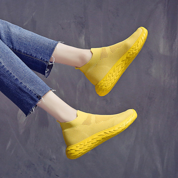 Pantofi textile de dama in trei culori