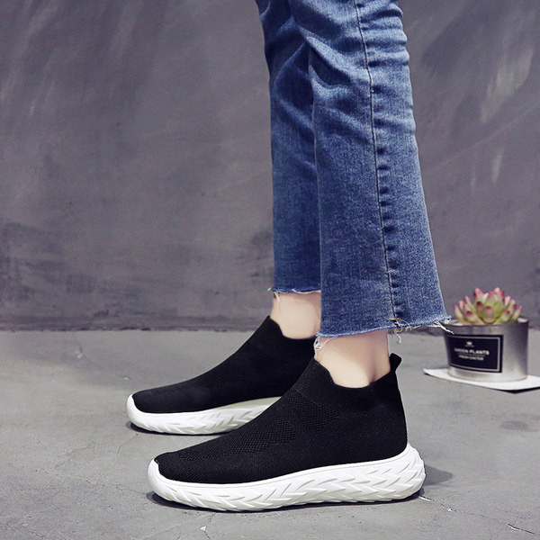 Pantofi textile de dama in trei culori