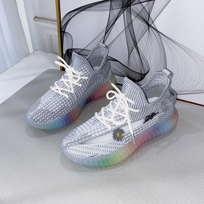 Γυναικεία υφασμάτινα αθλητικά παπούτσια με κορδόνια σε τέσσερα χρώματα