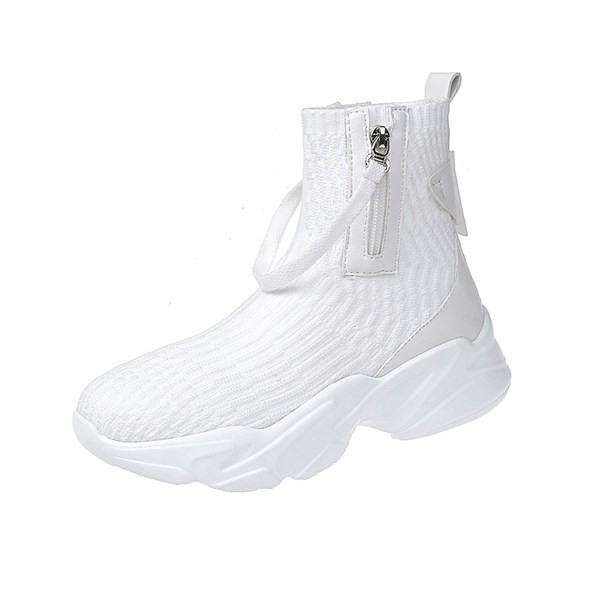 Șosete de damă cu fermoar