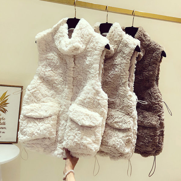 Φθινοπωρινό-χειμερινό γυλέκο με φερμουάρ