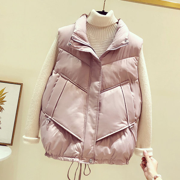 Vesta de dama toamna-iarna cu fermoar