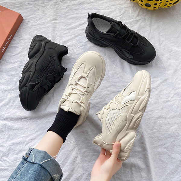 Tenisi de dama actuali din piele ecologica in doua culori cu sireturi