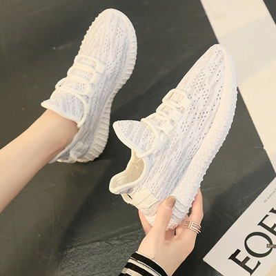 Ženske tekstilne tenisice sa vezicama u tri boje