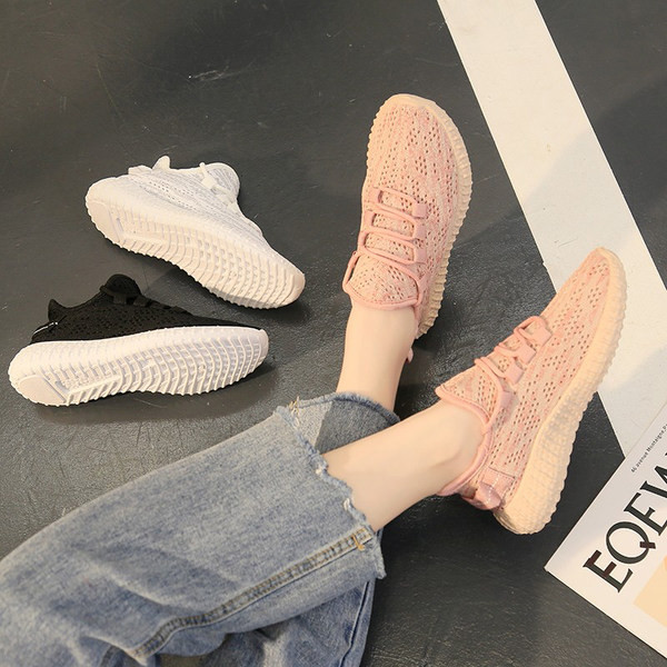 Ženske tekstilne tenisice sa vezicama u tri boje