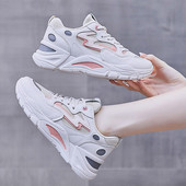 Ženske tenisice sa vezicama i ravnim đonom - tri boje