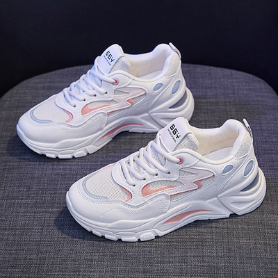 Ženske tenisice sa vezicama i ravnim đonom - tri boje