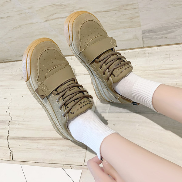 Adidasi eleganti de dama din piele ecologica cu velcro