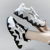 Aktuelne ženske tenisice sa ravnim đonom od eko kože