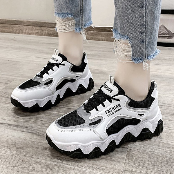 Aktuelne ženske tenisice sa ravnim đonom od eko kože