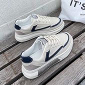 Adidași casual cu talpă plată din piele ecologică pentru femei